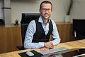 Seit 100 Tagen im Amt: Oberelsbachs Bürgermeister Björn Denner. Im Interview zieht er eine erste Bilanz.