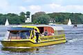 In Brandenburg gibt es schon ÖPNV auf dem Wasser: das Potsdamer Wassertaxi im Einsatz.&nbsp;