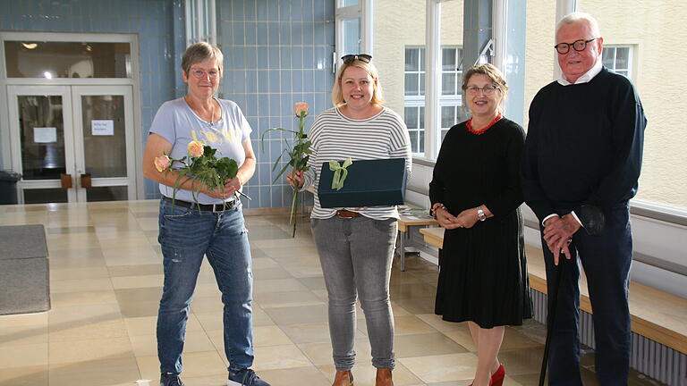 Carolin Menz (Kassier), Jasmin Reuter (3. Bürgermeisterin Stadt Ostheim), Ida Dietz (Vorsitzende),  Hans-Georg Jobst (stellv. Vorsitzender).