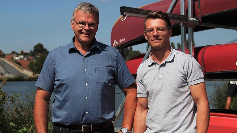 Waterwalker-Geschäftsführer Markus Schönfelder (links) und sein Sohn Christoph. Waterwalker-Geschäftsführer Markus Schönfelder (links) und sein Sohn Christoph.