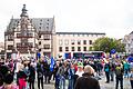 Unter dem Motto 'Franken steht zusammen' hatte eine Gruppe aus dem Querdenker/Verschwörungs-Milieu am 24. September in Schweinfurt zu einer Demo aufgerufen.&nbsp;