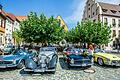 Eine Vielzahl an Oldtimern und historischen Motorrädern werden bei den Geo Classics am 25. August in der Altstadt von Gerolzhofen zu sehen sein. Eine Besonderheit gibt es diesmal: Die besten Stellplätze direkt am Marktplatzbrunnen werden versteigert.