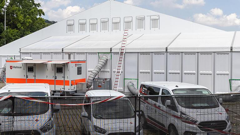 Am Impfzentrum in Würzburg konnten in den vergangenen Tagen wieder Termine für Erstimpfungen vergeben werden.