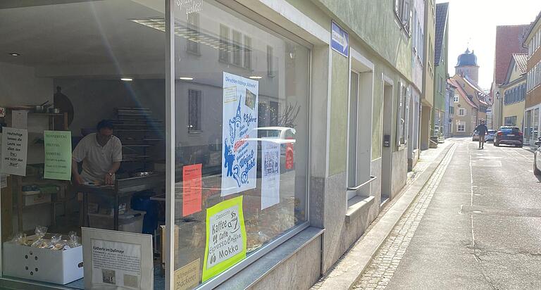 Hereinschauen und hineinspazieren in die Bäckerei Eichinger in Marktbreit.