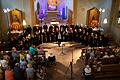 Der Chor Cantabile stand beim Klassikfestival Vinotonale in der Wallfahrtskirche Maria im Weingarten auf der Bühne.