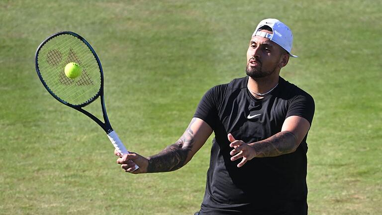 Tennis: ATP-Tour - Stuttgart       -  Nick Kyrgios möchte wieder Tennis-Turniere spielen.