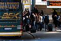 Gedränge: Der Fernbus-Markt ist umkämpft.