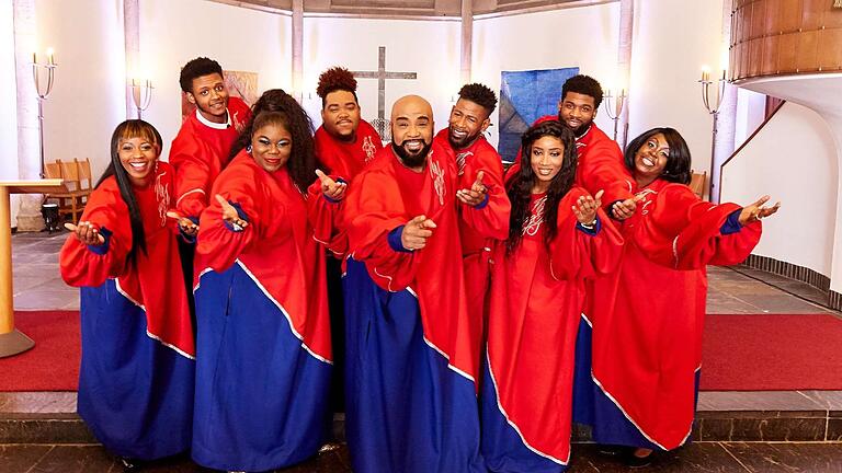 The New York Gospel Stars kommen am 7. Februar nach Würzburg.