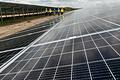 Mit solchen Solarparks wie hier bei Herlheim im Kreis Schweinfurt macht Belectric weltweit Geschäfte. Jetzt will der RWE-Konzern das Unternehmen verkaufen.