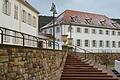 Die Mauer zwischen Kurpark und Kurhaushotel in Bad Bocklet ist nun endlich fertig.&nbsp;