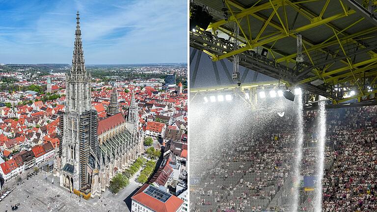 Design ohne Titel (20).jpg       -  Der Stadionkletterer von Dortmund war im vergangenen Mai schon auf dem Ulmer Münster.