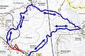 So sieht die Umleitung aus, wenn die hessische Landesstraße 3180 zwischen Sannerz und Sterbfritz gesperrt wird. Grafik: KN       -  So sieht die Umleitung aus, wenn die hessische Landesstraße 3180 zwischen Sannerz und Sterbfritz gesperrt wird. Grafik: KN