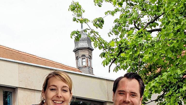 Christoph Tacke mit seiner Frau Anna-Lena.