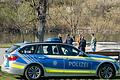 Wie hier in Würzburg kontrolliert die Polizei auch in Schweinfurt und Umland, ob Abstandsregel und Ausgangsbeschränkungen, die zur Eindämmung des Coronavirus erlassen wurden, eingehalten werden.