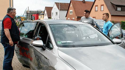 Zur Verkehrsschule wurde die Berufsschule in dieser Woche im Rahmen des Projekts &bdquo;EVA&ldquo;, das den Anteil junger Fahrer an den Unfallopfern reduzieren will.