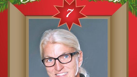 Freute sich auf den Christstollen aus Dresden: Adventskalender-Autorin Sabine Ludwig.