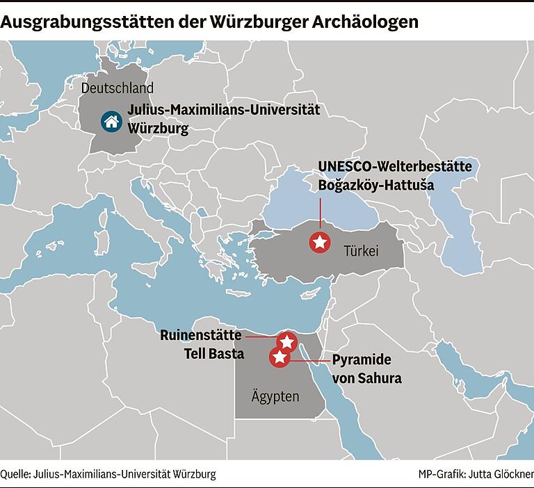 Archäologie: Wie unterfränkische Forscher geheime Kammern in einer Pyramide oder eine unbekannte Sprache entdeckten