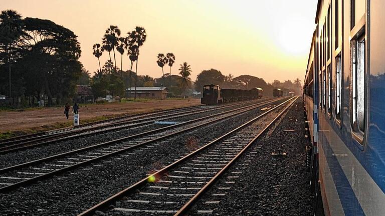 Im Zug zwischen Jaffna und Anuradhapura