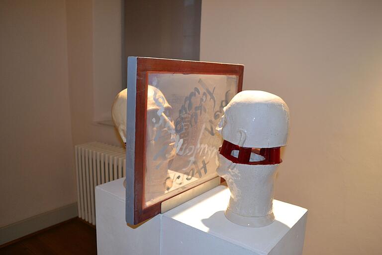 Eine ganz besondere Ausstellung 'Im Rahmen' ist im Franck-Haus in Marktheidenfeld. Wirklich sehenswert