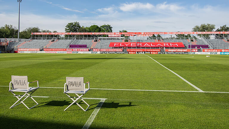 Die Würzburger Kickers gewinnen in der Flyeralarm Arena am Freitag 19.06.20 das Heimspiel gegen den Chemnitzer FC.