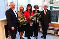 Auf dem Foto (von links): Landrat Thomas Bold, die ehemalige Schulamtsdirektorin Cornelia Krodel, die neue Schulamtsdirektorin Birgit Herré, Rektorin Susanne Kolb und Regierungspräsident Dr. Eugen Ehmann.       -  Auf dem Foto (von links): Landrat Thomas Bold, die ehemalige Schulamtsdirektorin Cornelia Krodel, die neue Schulamtsdirektorin Birgit Herré, Rektorin Susanne Kolb und Regierungspräsident Dr. Eugen Ehmann.