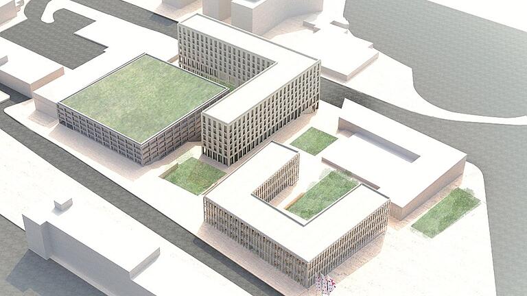 Der Entwurf des Schweizer Architekten Max Dudler als Modell.