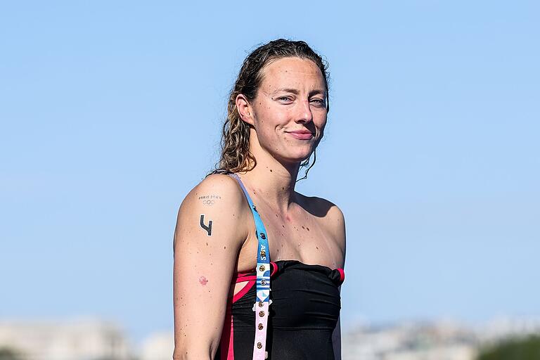 Leonie Beck aus Würzburg nahm als Schwimmerin bereits an mehreren Olympischen Spielen teil.