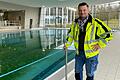 Arbeitsjacke statt Anzug: Jörg Suchanka organisiert die Sanierung und Wiedereröffnung des ehemaligen Wonnemar.