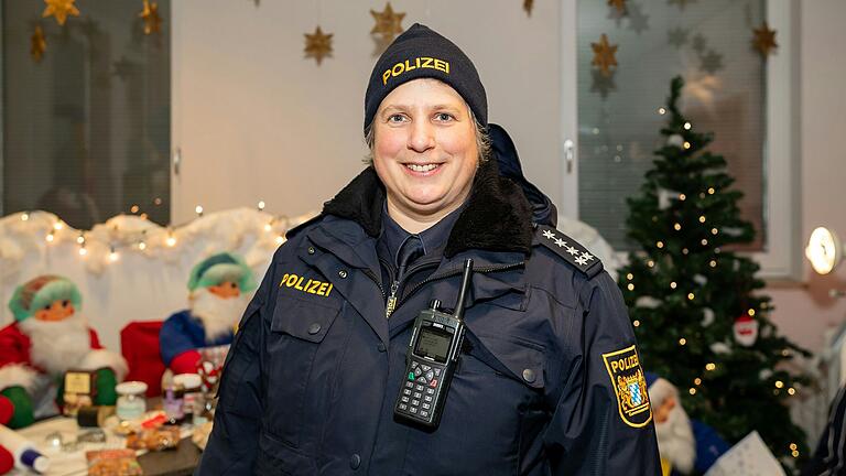 Annette Fröhlich ist die Chefin der Karlstadter Polizei. Sie wünscht sich vor allem Frieden und ein respektvolles Miteinander.&nbsp;