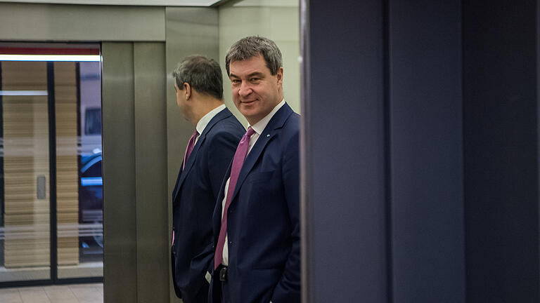 Sondersitzung der CSU-Landtagsfraktion       -  Der bayerische Finanzminister Markus Söder (CSU).