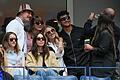 Travis Kelce und Patrick Mahomes       -  Travis Kelce (li.) und Patrick Mahomes (re.) von den Kansas City Chiefs, hier unter anderem mit Kelces Freundin Taylor Swift beim Tennis-Finale der US Open, waren auch Opfer der Einbruchserie.