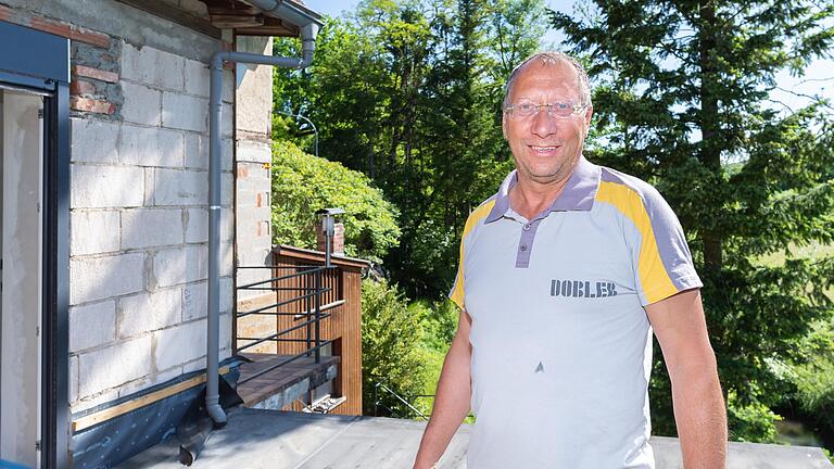 Steffen Engelbrecht kommt aus dem Allgäu und hat sich ein Haus in Waltershausen gekauft.