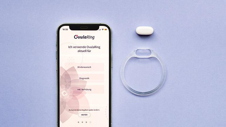 Ovularing und App       -  Der Ovularing eignet sich zum Zyklus tracken, um die Verhütung zu unterstützen oder bei Kinderwunsch.