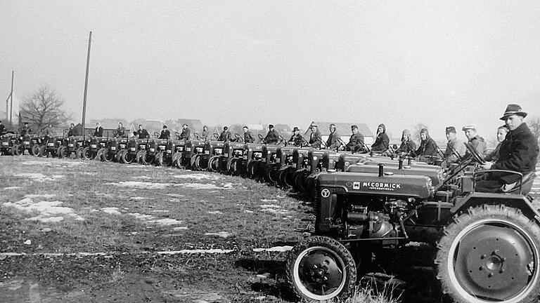 1954 wurden etwa 30 McCormick durch den Landmaschinenhandel Amrhein ausgeliefert.