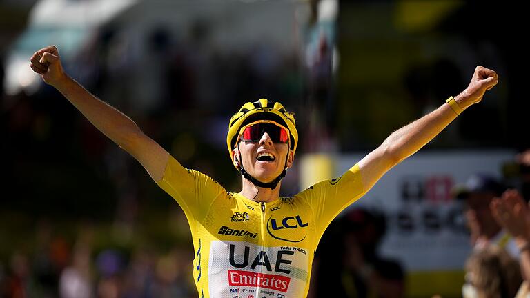 UCI World Tour - Tour de France - Der Slowene Tadej Pogacar dominiert die diesjährige Tour de France. UCI World Tour - Tour de France - Der Slowene Tadej Pogacar dominiert die diesjährige Tour de France.