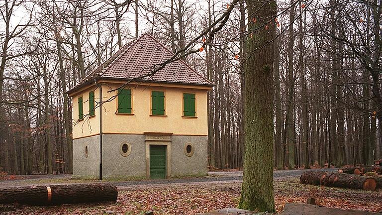 Dianenslust-Hütte im Forstrevier Mainberg Dianenslust-Hütte im Forstrevier Mainberg