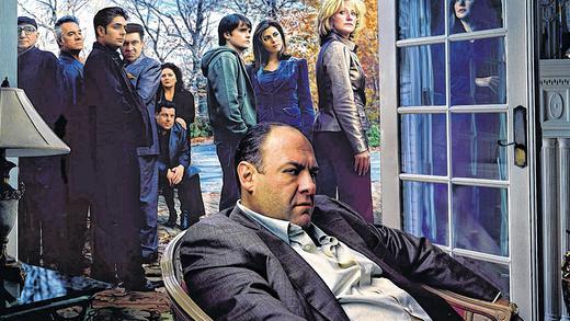 Tony Soprano im Kreise seiner Lieben: James Gandolfini schrieb in der Rolle eines Mafiabosses Fernsehgeschichte.