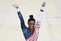 Paris 2024 - Turnen       -  Hat allen Grund zum Jubeln: Simone Biles.