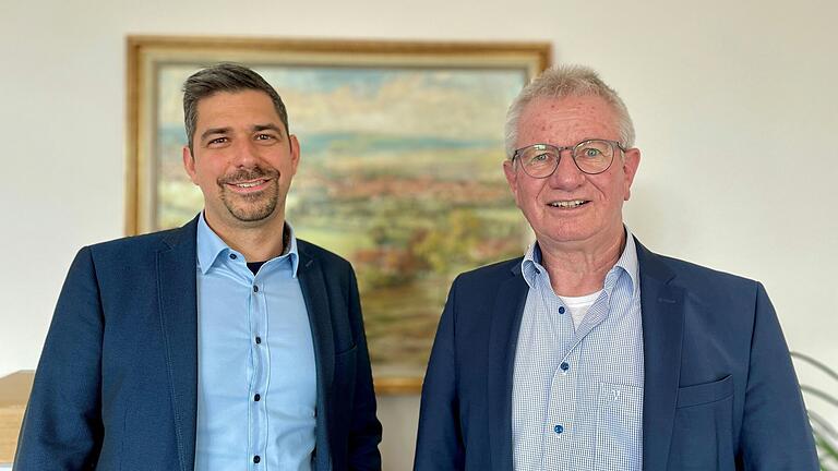 Nachfolger und Vorgänger: Alexander Schild (links) tritt im Mai als Kämmerer in die Fußstapfen seines in den Ruhstand gehenden Vorgängers Andreas Schlagmüller (rechts). Nachfolger und Vorgänger: Alexander Schild (links) tritt im Mai als Kämmerer in die Fußstapfen seines in den Ruhstand gehenden Vorgängers Andreas Schlagmüller (rechts). 
