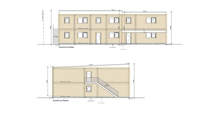 Der Containeranbau für die Grundschule soll ansprechend gestaltet werden.