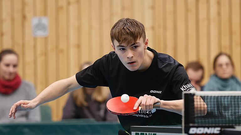 Konrad Haase aus Garitz spielt aktuell beim SB Versbach in der dritten Liga Tischtennis.       -  Konrad Haase aus Garitz spielt aktuell beim SB Versbach in der dritten Liga Tischtennis.