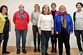 Birgit Schug (Kassiererin), Petra Flederer, Katrin Kittel (Vorstandsteam), Maria Neubauer, Edith Werner (Diözesanvorsitzende), Claudia Seißinger, Hiltrud Wieland (Schriftführerin).