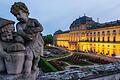 Die kleine Nachtmusik im Hofgarten der Residenz mit dem Philharmonischen Orchester Würzburg.