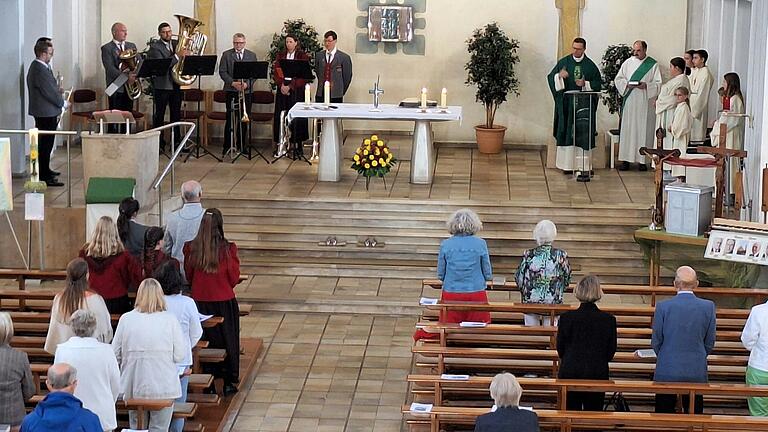 Festgottesdienst in der St. Konrad Kirche.