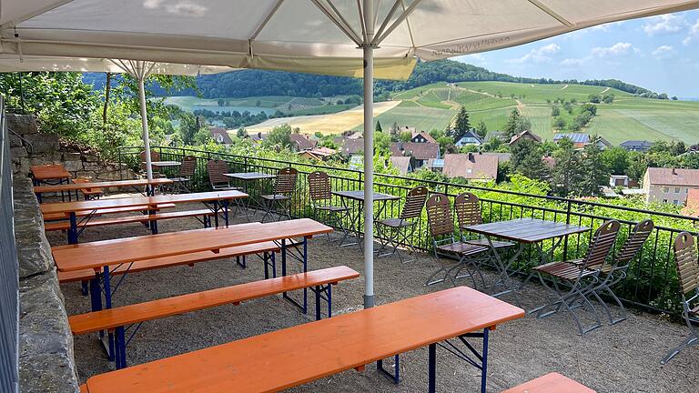 Rundumblick vom Weingarten aus. Rundumblick vom Weingarten aus.