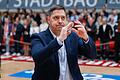 Head-Coach Sasa Filipovski (Würzburg Baskets) will mit seiner Mannschaft bei ratiopharm Ulm den siebten Sieg in Folge holen.