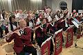 Die Sälzer Dorfmusikanten präsentieren passende Rhythmen zum Wein.