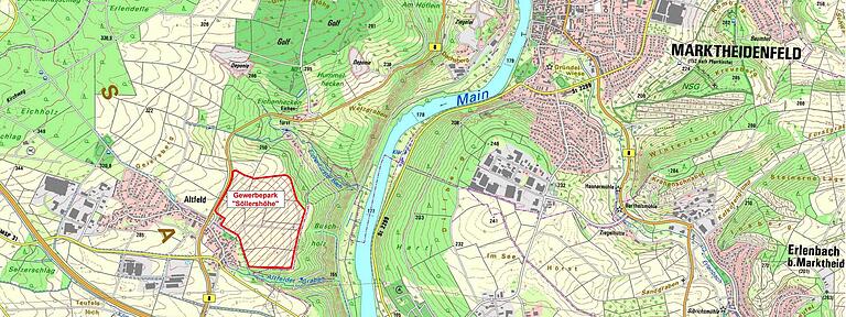 Am 13. November startet in Marktheidenfeld die Erschließung des Gewerbeparks Söllershöhe im Stadtteil Altfeld.