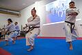 Am 15. März feiert das Karate-Dojo Untermerzbach sein 50. Jubiläum  mit einem besonderen Lehrgang und seltenen Schwarz-Gurt-Gürtelprüfungen: In der Itzgrundhalle wurde das Können mit der Enpi, eine der ältesten Katas im Karate, schon einmal demonstriert.