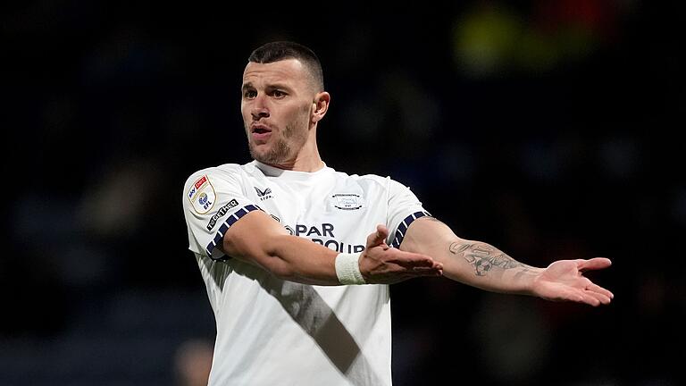 Blackburn Rovers - Preston North End - Osmajic gesperrt       -  Preston-Stürmer Osmajic verlor im Derby die Nerven und biss seinen Gegenspieler.